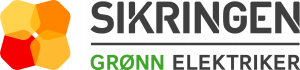 Sikringen logo - Grønn elektriker